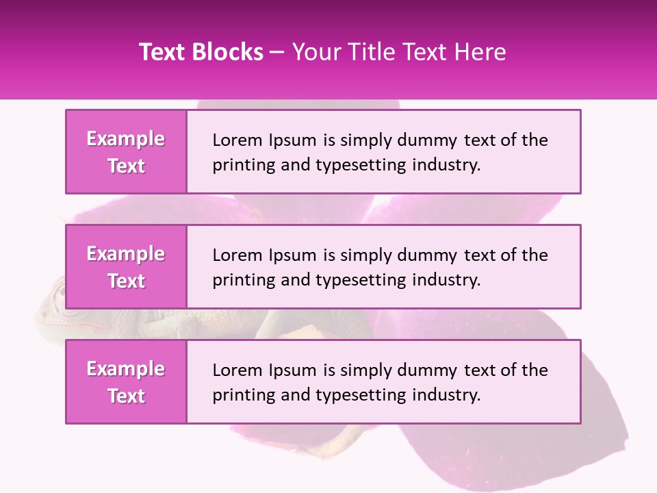 Summer Single Raindrop PowerPoint Template