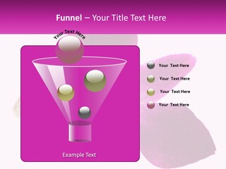 Summer Single Raindrop PowerPoint Template