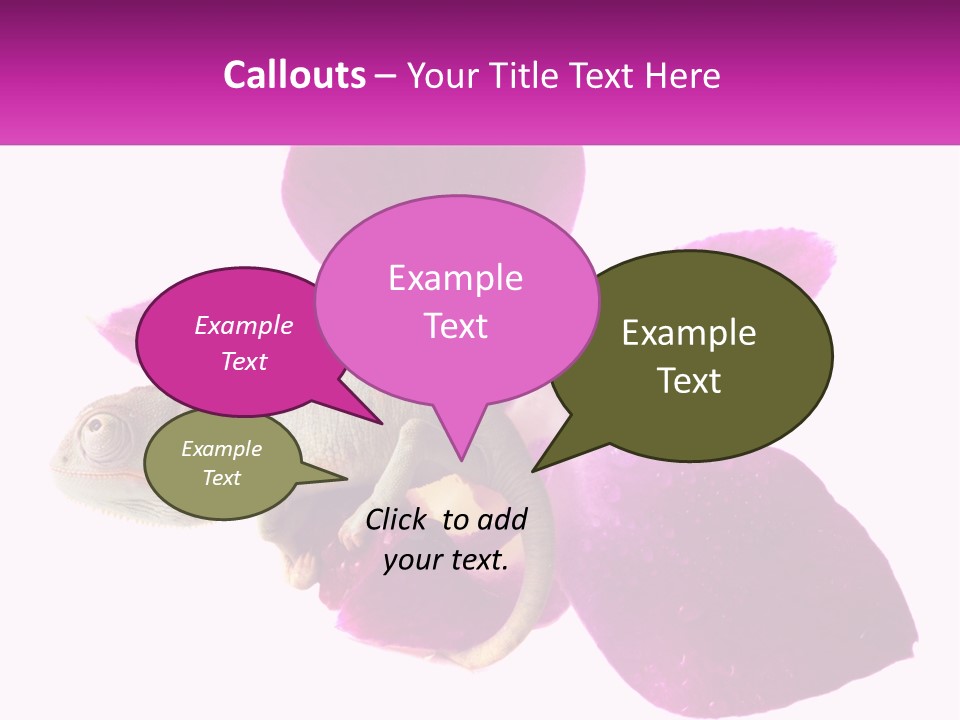 Summer Single Raindrop PowerPoint Template