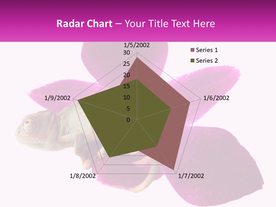 Summer Single Raindrop PowerPoint Template