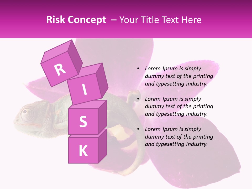 Summer Single Raindrop PowerPoint Template