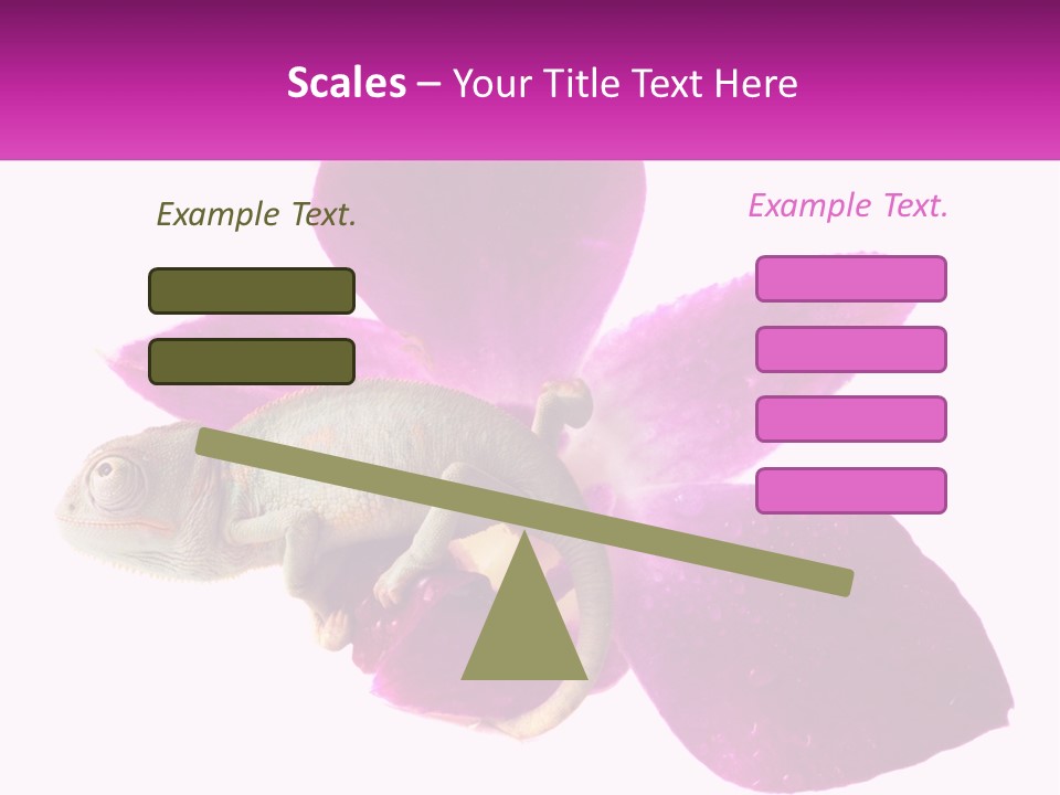 Summer Single Raindrop PowerPoint Template