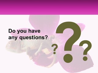 Summer Single Raindrop PowerPoint Template