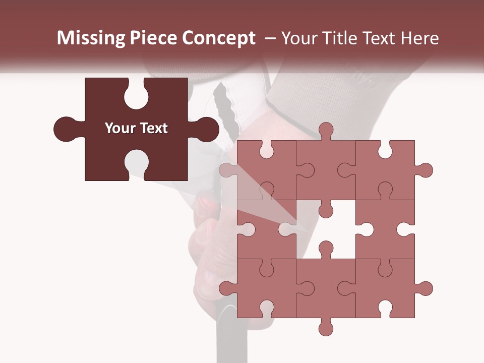 Hands Swing Sport PowerPoint Template