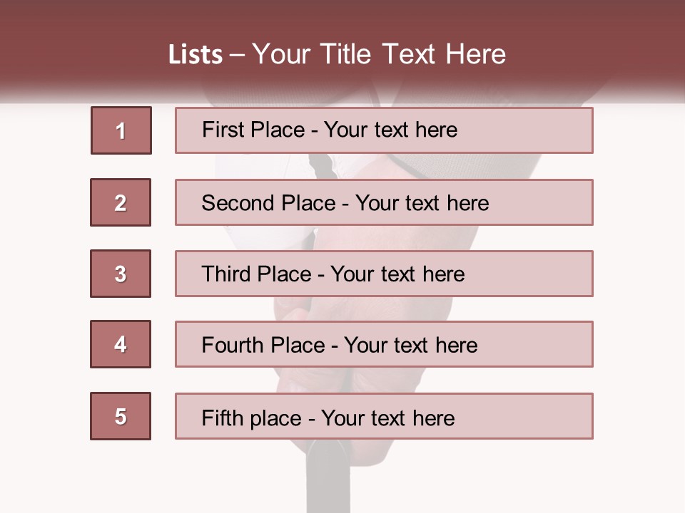 Hands Swing Sport PowerPoint Template