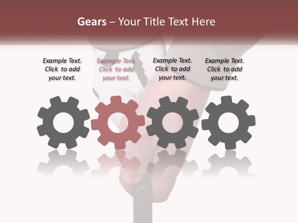 Hands Swing Sport PowerPoint Template