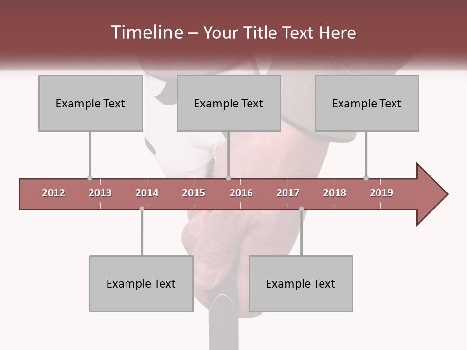 Hands Swing Sport PowerPoint Template
