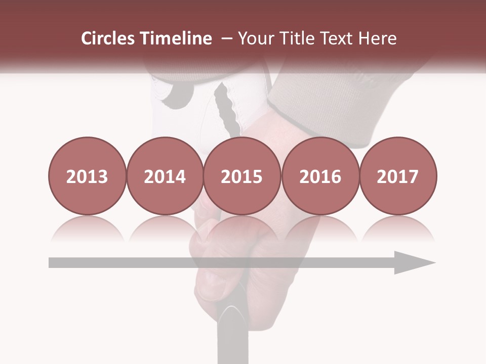 Hands Swing Sport PowerPoint Template