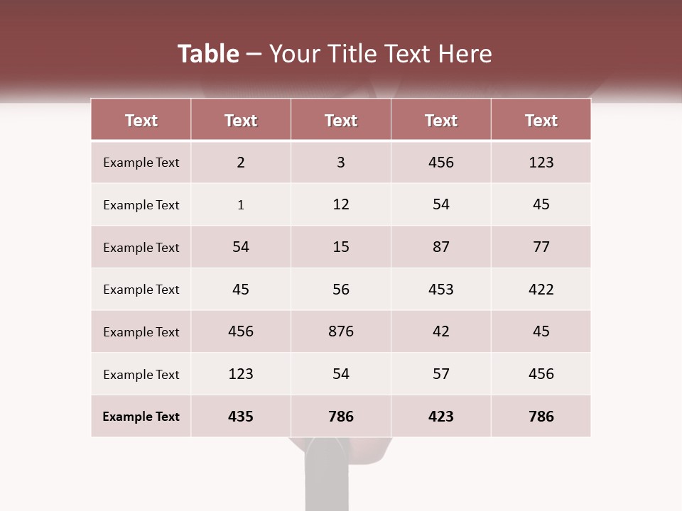 Hands Swing Sport PowerPoint Template