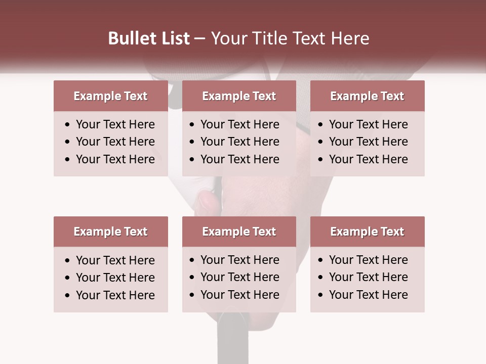 Hands Swing Sport PowerPoint Template