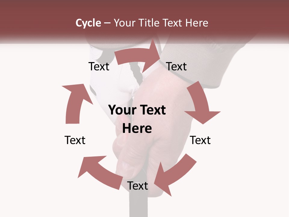 Hands Swing Sport PowerPoint Template