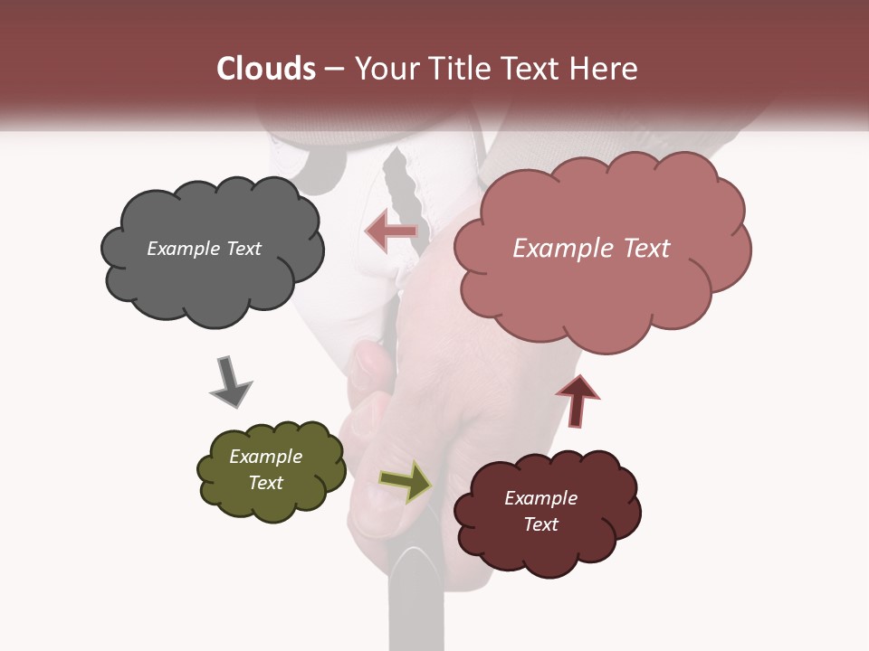 Hands Swing Sport PowerPoint Template