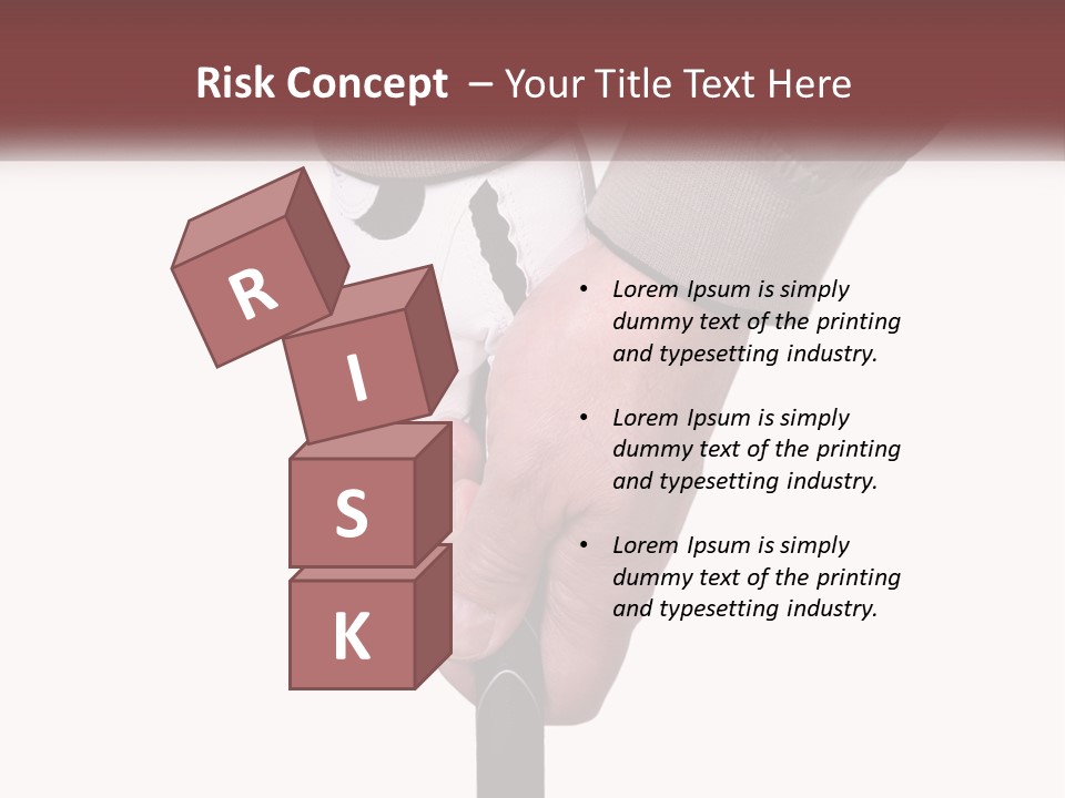 Hands Swing Sport PowerPoint Template