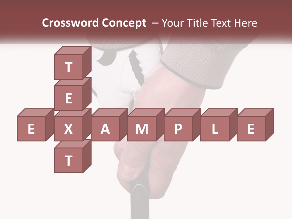 Hands Swing Sport PowerPoint Template