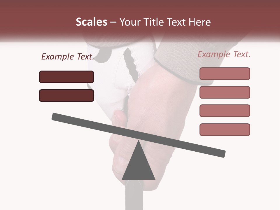 Hands Swing Sport PowerPoint Template