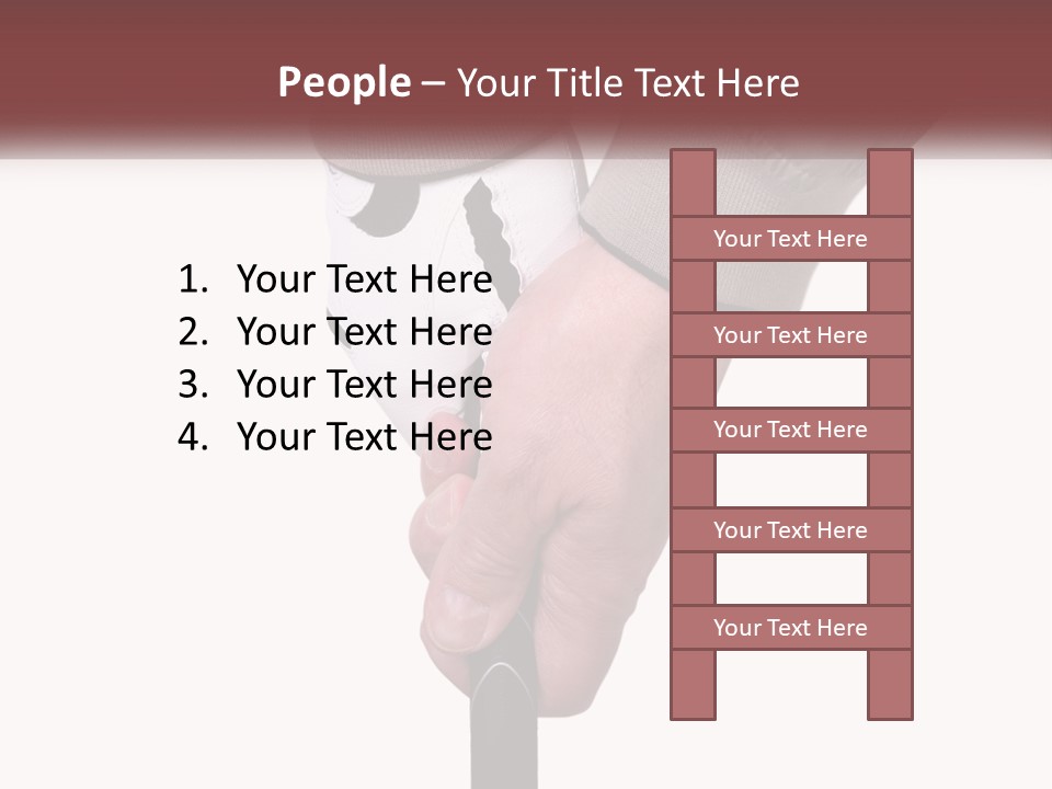 Hands Swing Sport PowerPoint Template