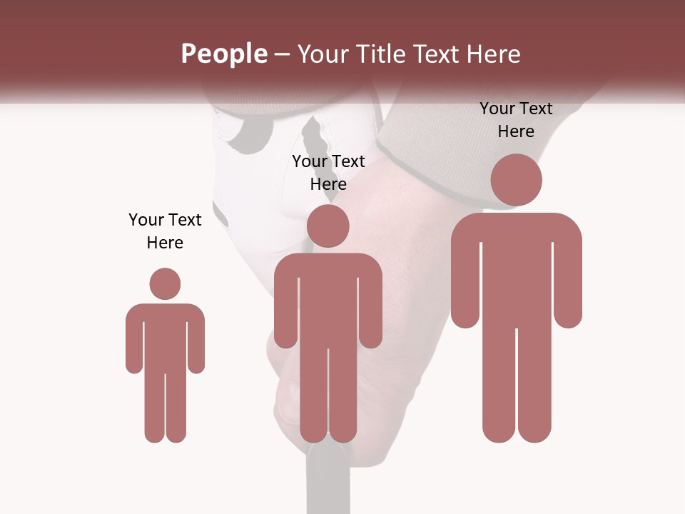 Hands Swing Sport PowerPoint Template