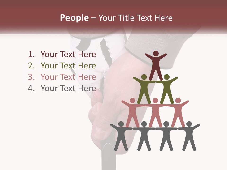 Hands Swing Sport PowerPoint Template