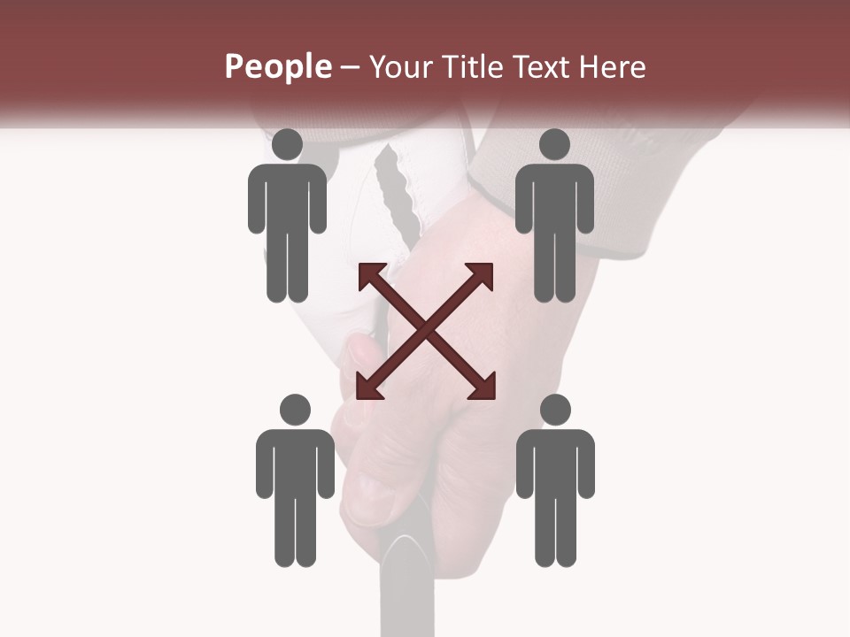 Hands Swing Sport PowerPoint Template