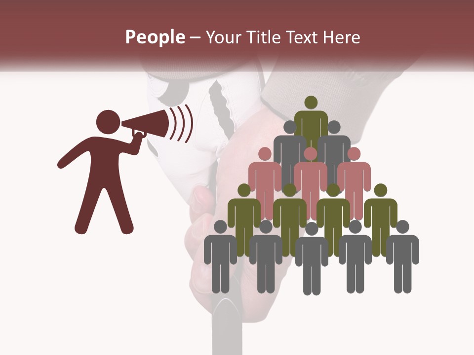 Hands Swing Sport PowerPoint Template