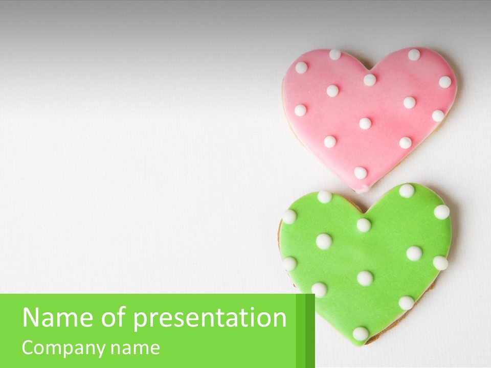 Shaped Biscuits Icing PowerPoint Template
