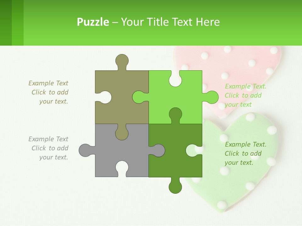 Shaped Biscuits Icing PowerPoint Template