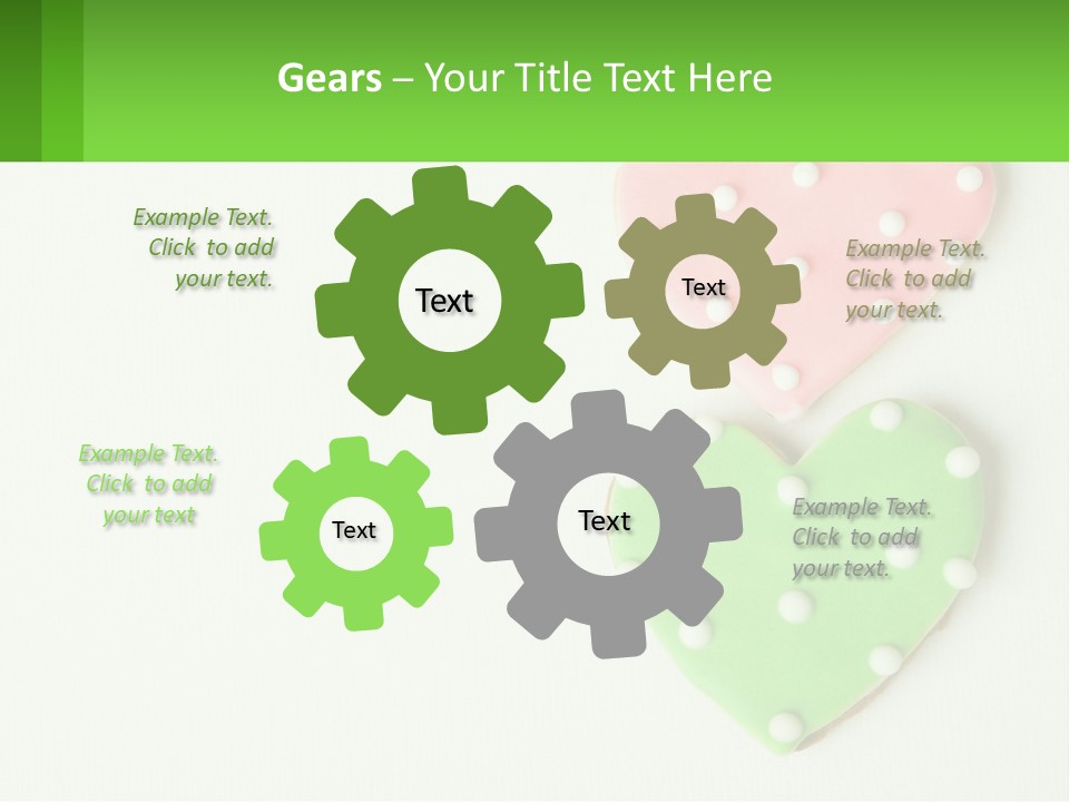 Shaped Biscuits Icing PowerPoint Template