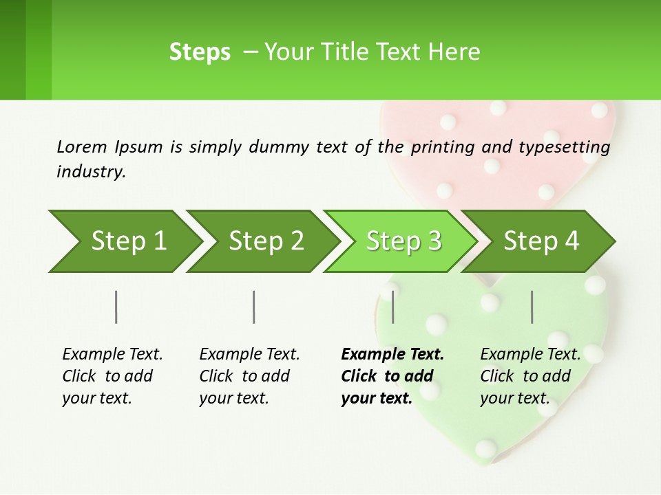 Shaped Biscuits Icing PowerPoint Template