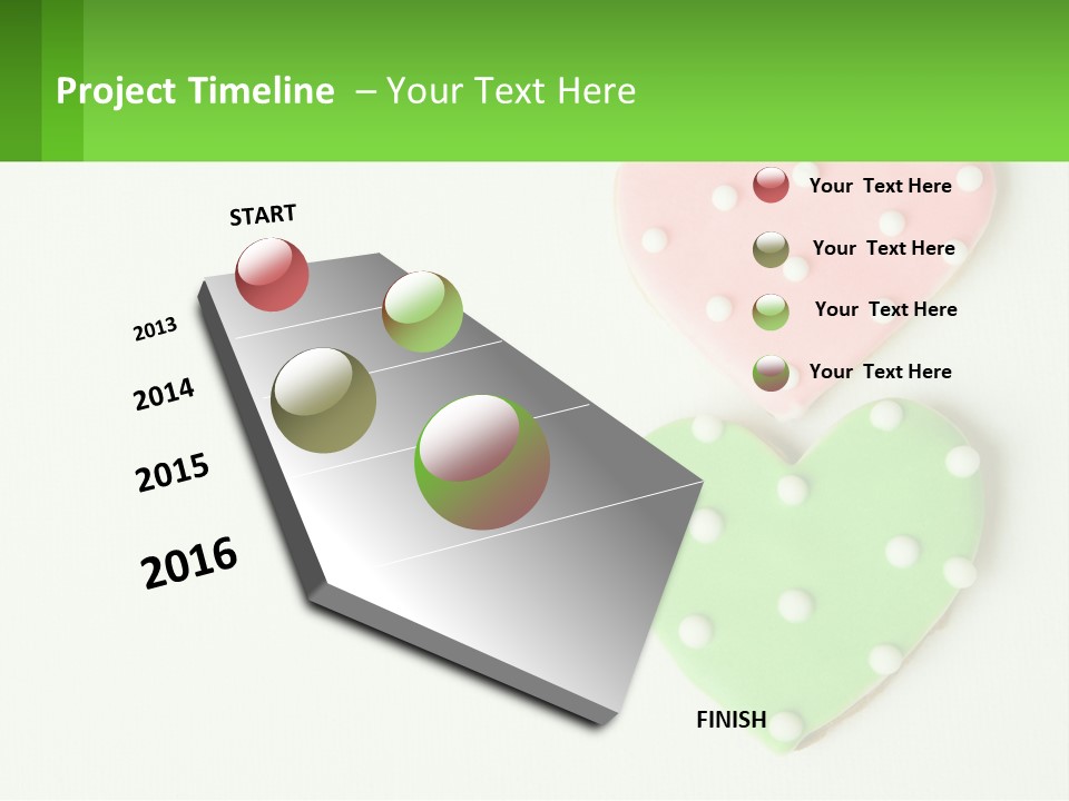 Shaped Biscuits Icing PowerPoint Template