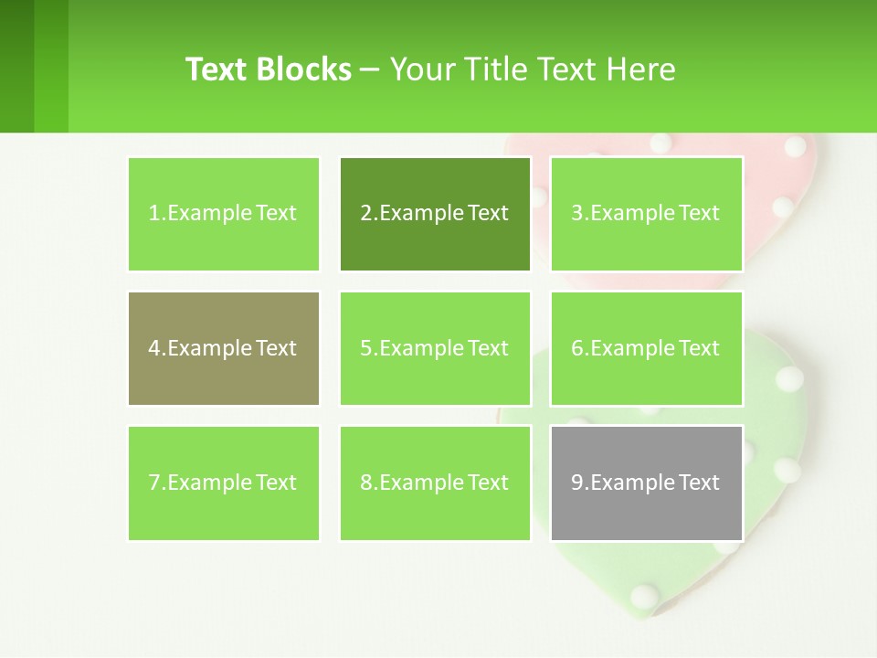 Shaped Biscuits Icing PowerPoint Template