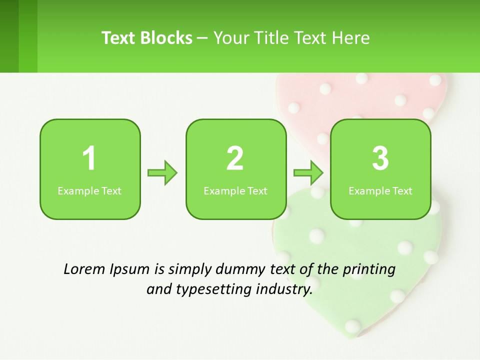 Shaped Biscuits Icing PowerPoint Template