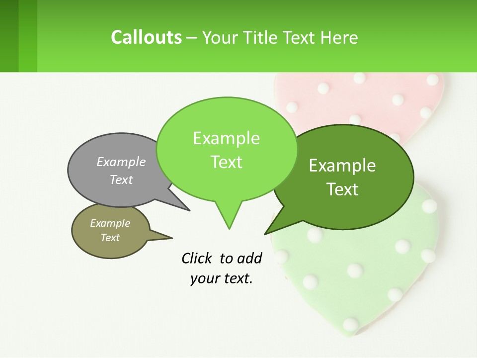 Shaped Biscuits Icing PowerPoint Template
