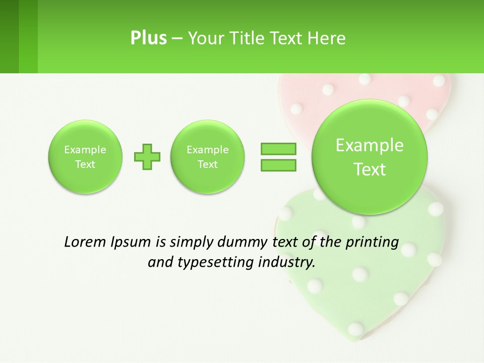 Shaped Biscuits Icing PowerPoint Template