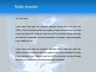 Injury Medicare Amputation PowerPoint Template