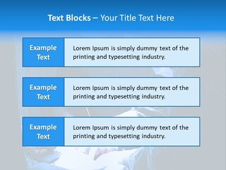 Injury Medicare Amputation PowerPoint Template