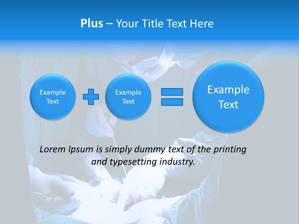 Injury Medicare Amputation PowerPoint Template