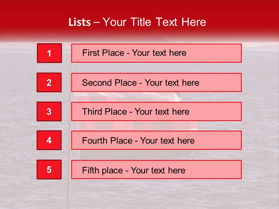 Travel Relax Vacation PowerPoint Template