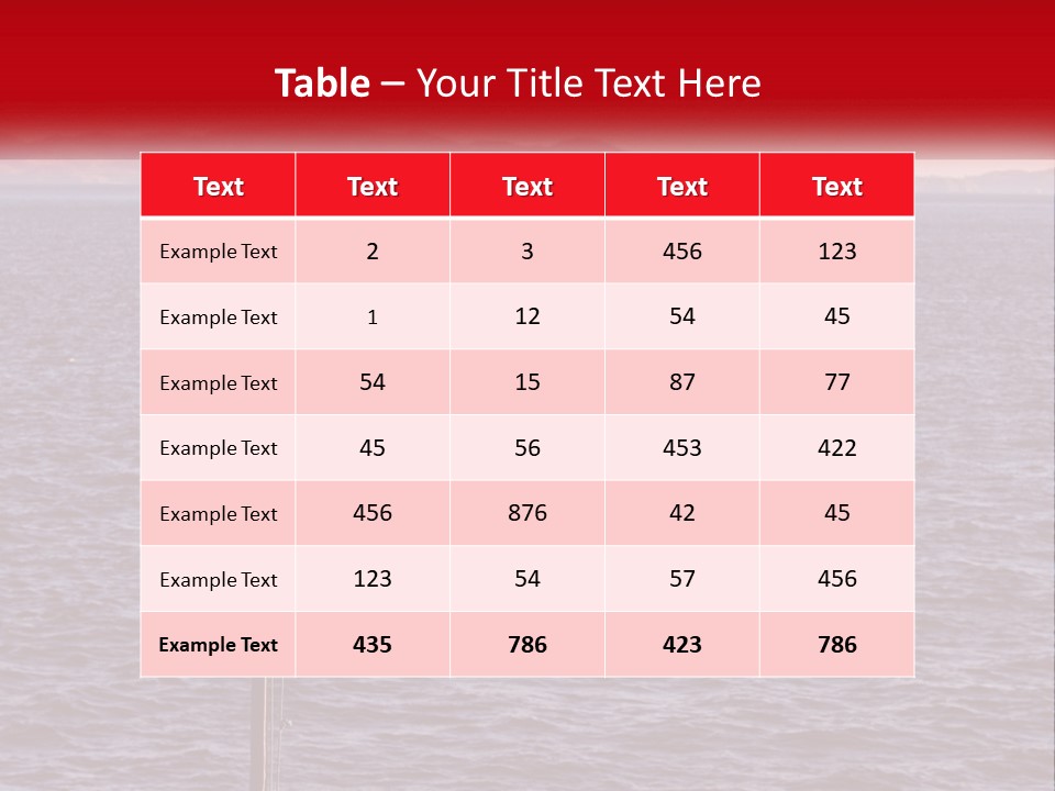 Travel Relax Vacation PowerPoint Template