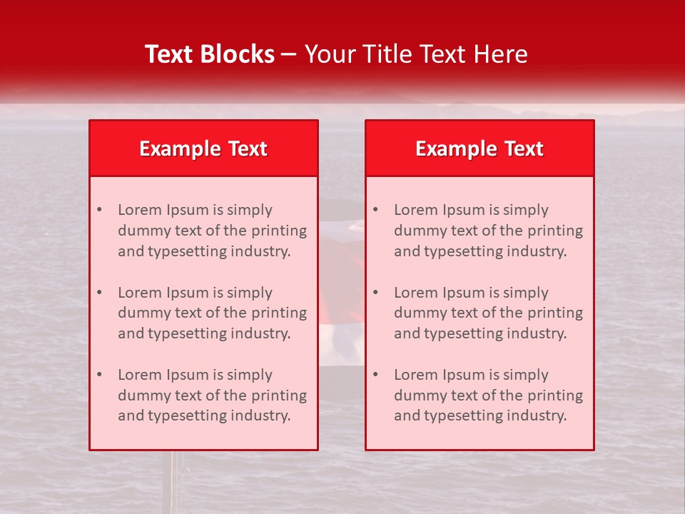 Travel Relax Vacation PowerPoint Template