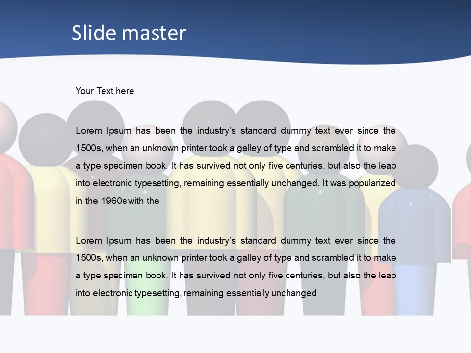 Diversity Caucasian Unity PowerPoint Template