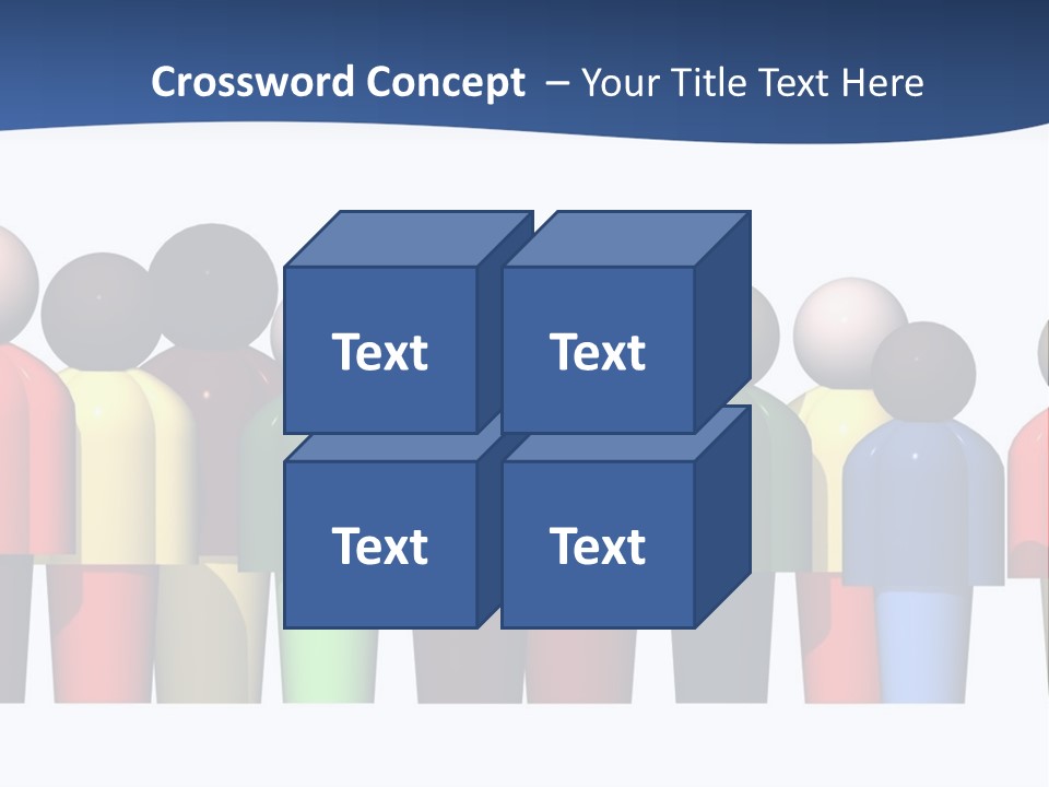 Diversity Caucasian Unity PowerPoint Template