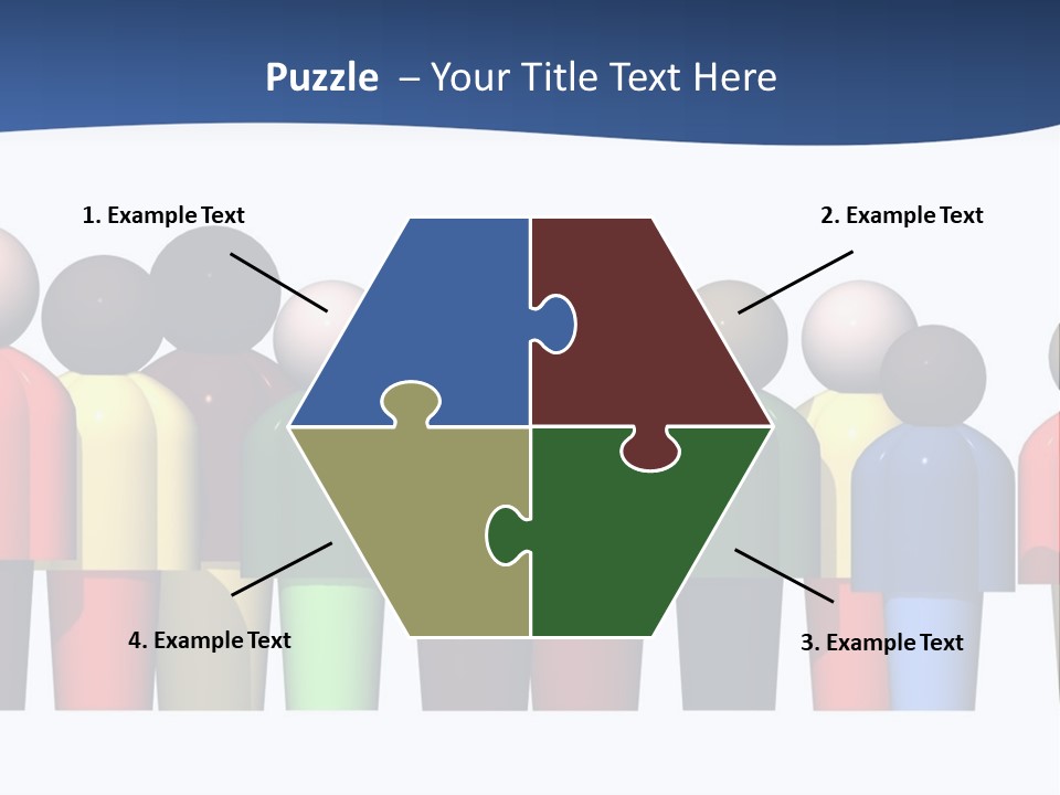 Diversity Caucasian Unity PowerPoint Template