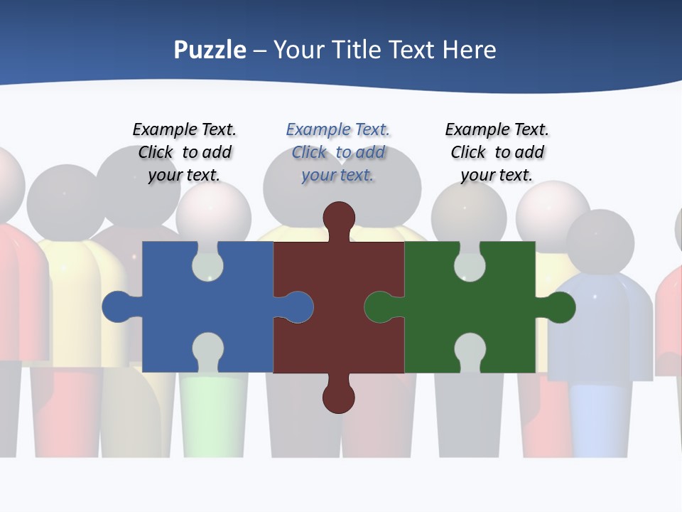 Diversity Caucasian Unity PowerPoint Template