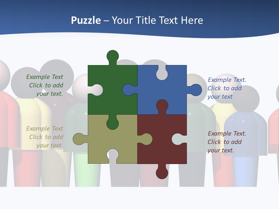 Diversity Caucasian Unity PowerPoint Template