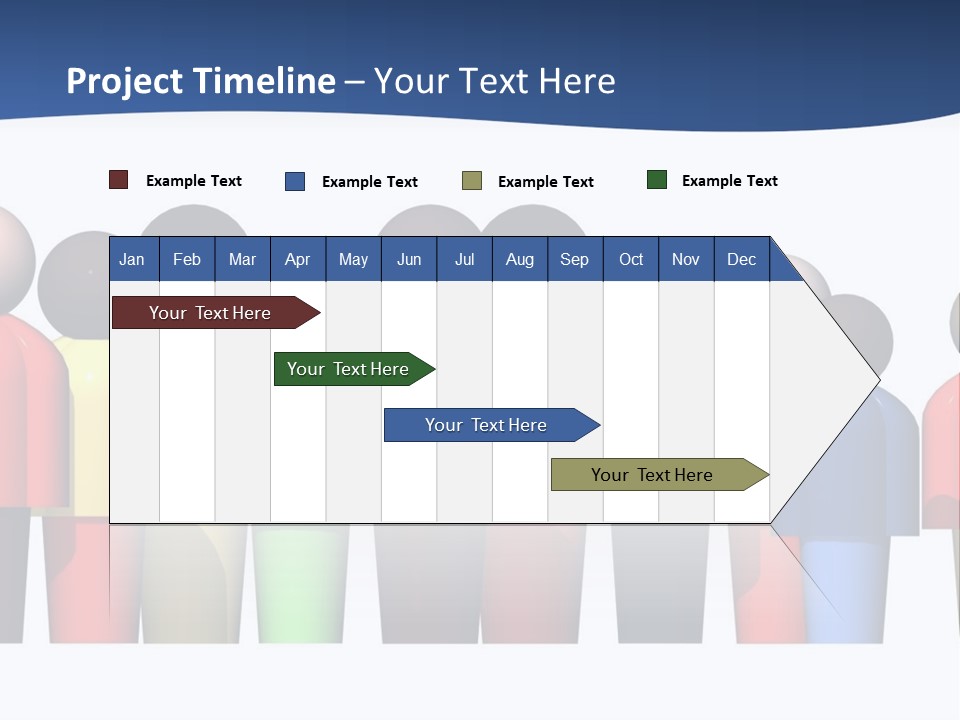 Diversity Caucasian Unity PowerPoint Template