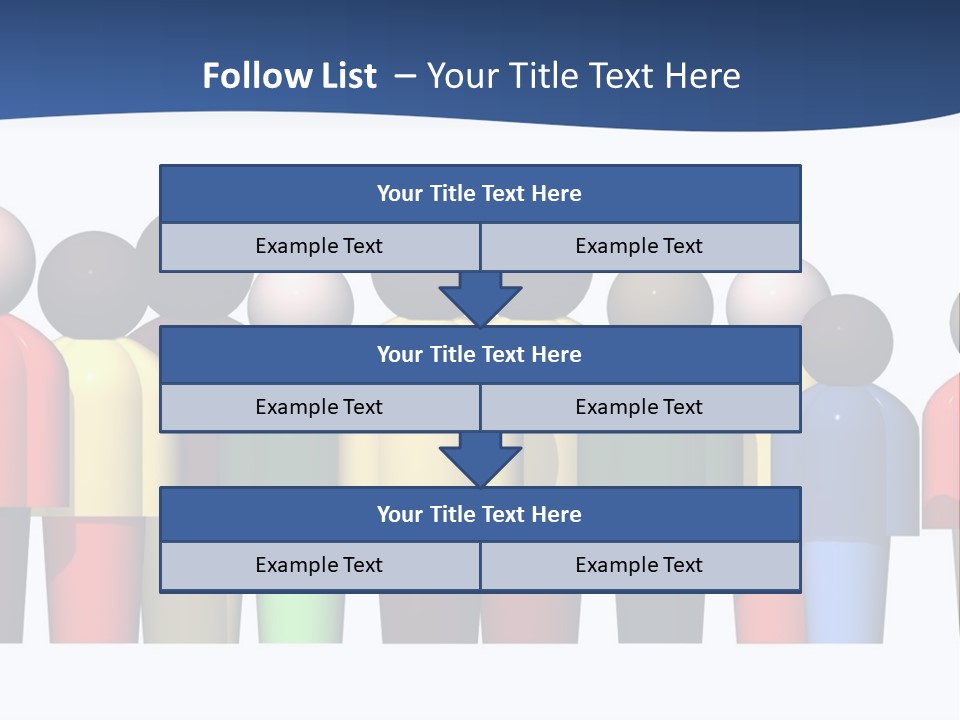 Diversity Caucasian Unity PowerPoint Template