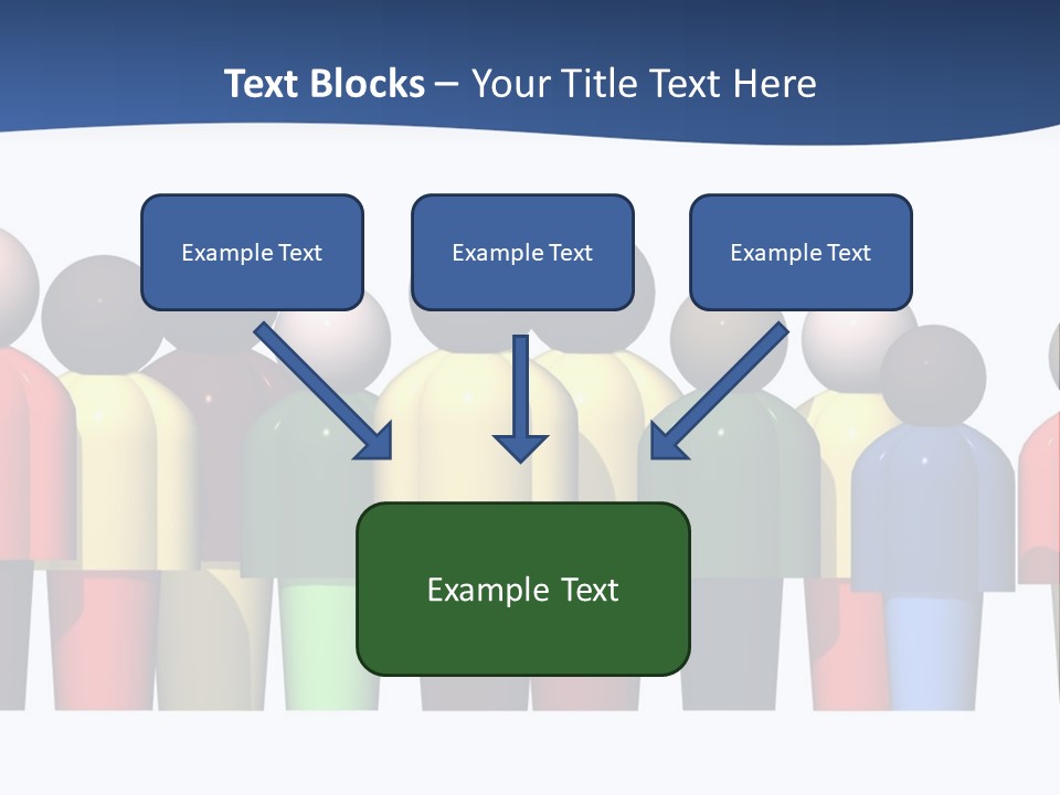 Diversity Caucasian Unity PowerPoint Template