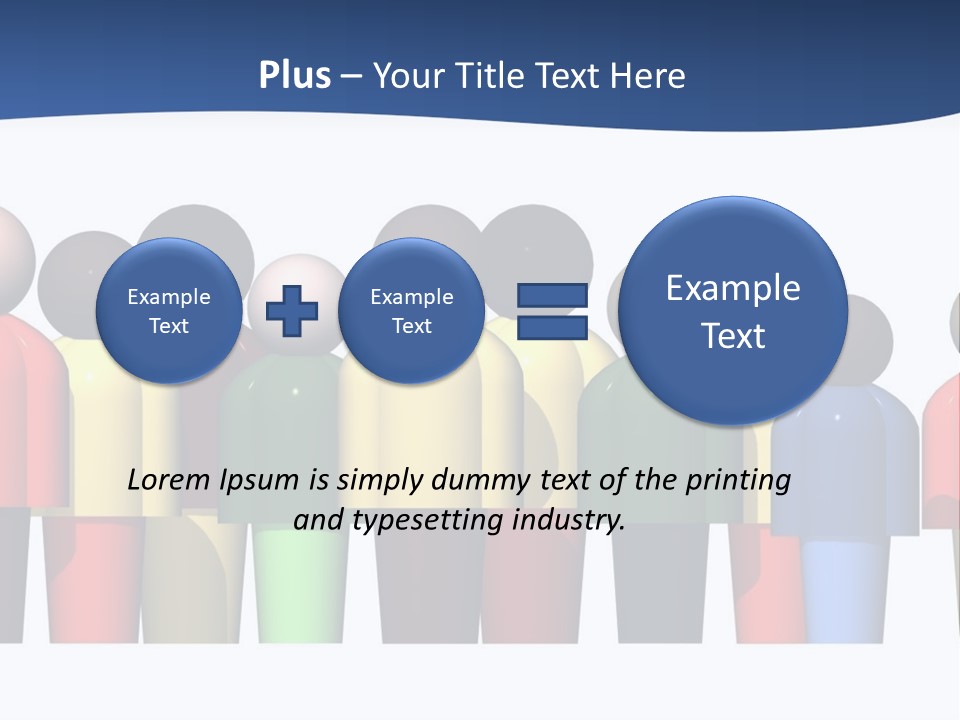 Diversity Caucasian Unity PowerPoint Template