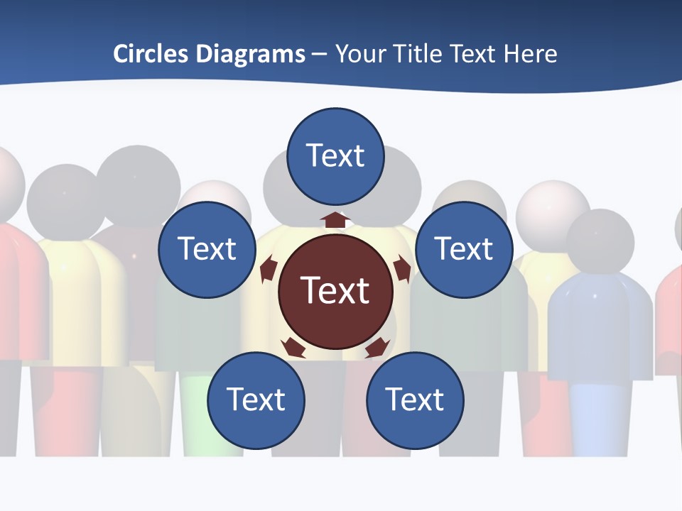 Diversity Caucasian Unity PowerPoint Template