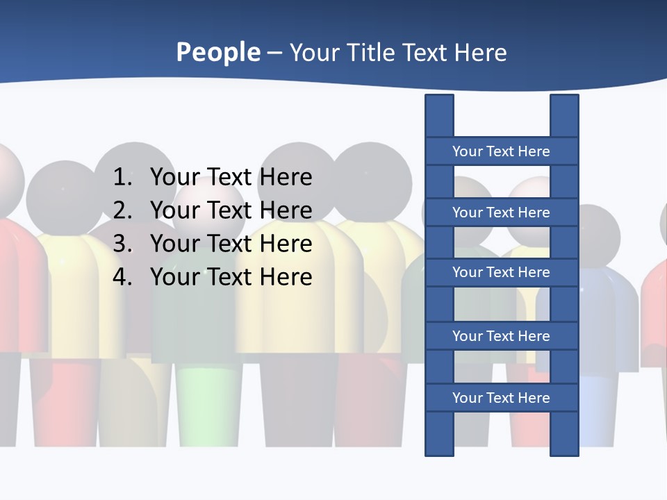 Diversity Caucasian Unity PowerPoint Template